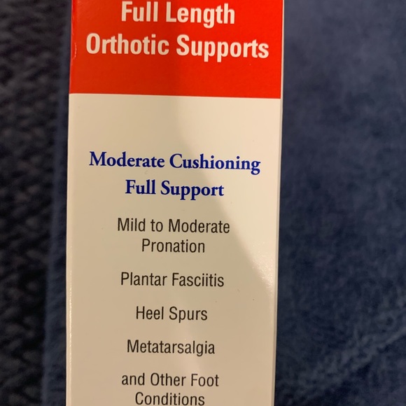 NIB-Powerstep Protech Classic Plus Ortho Supports - Picture 4 of 7